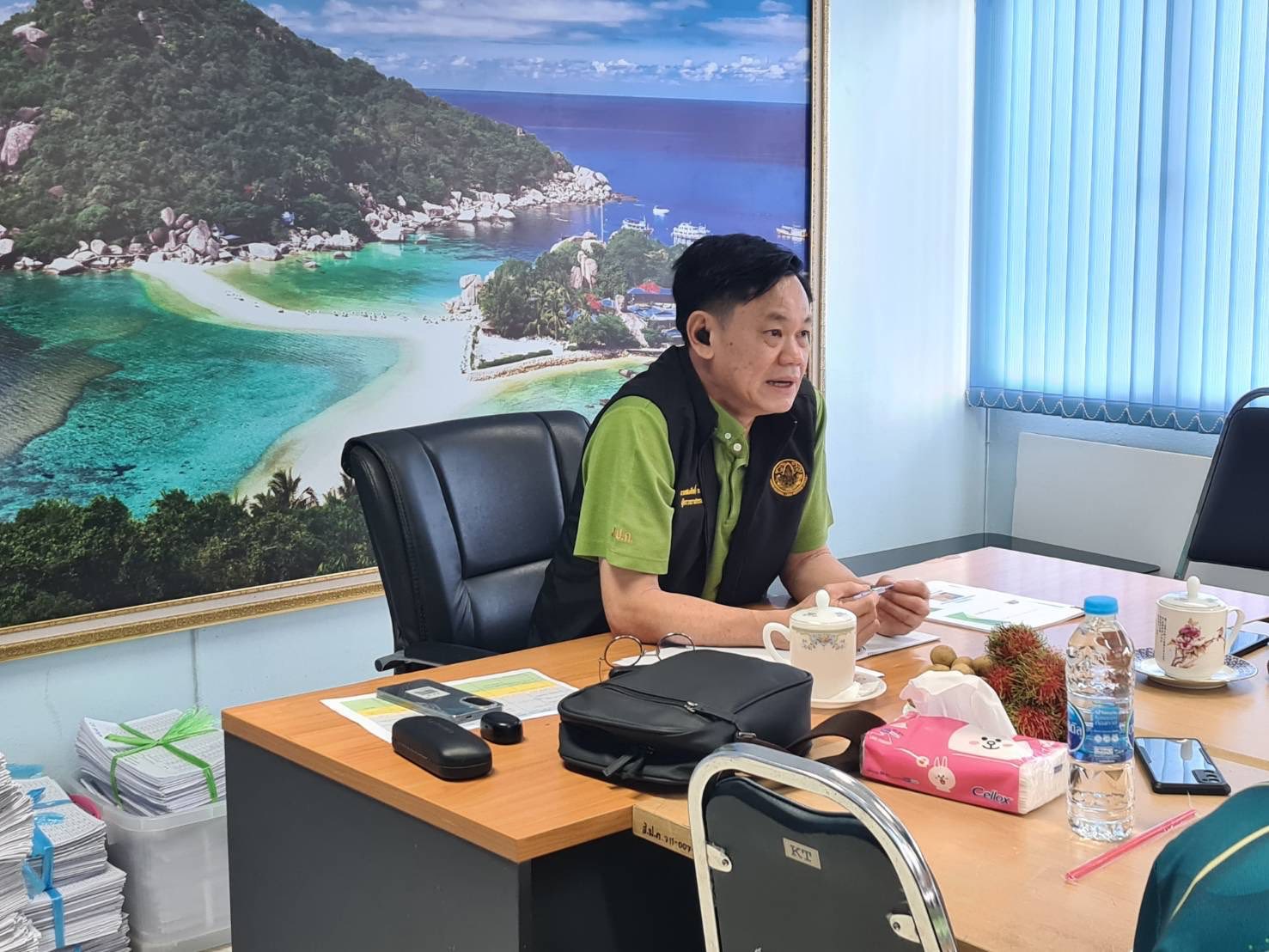 title - ผู้ตรวจราชการ ส.ป.ก. ประชุมติดตามผลการดำเนินงานตามแผนการตรวจราชการของ ส.ป.ก. ประจำปีงบประมาณ พ.ศ. 2568 รอบที่ 2 เขตตรวจราชการที่ 5 จังหวัดสุราษฎร์ธานี